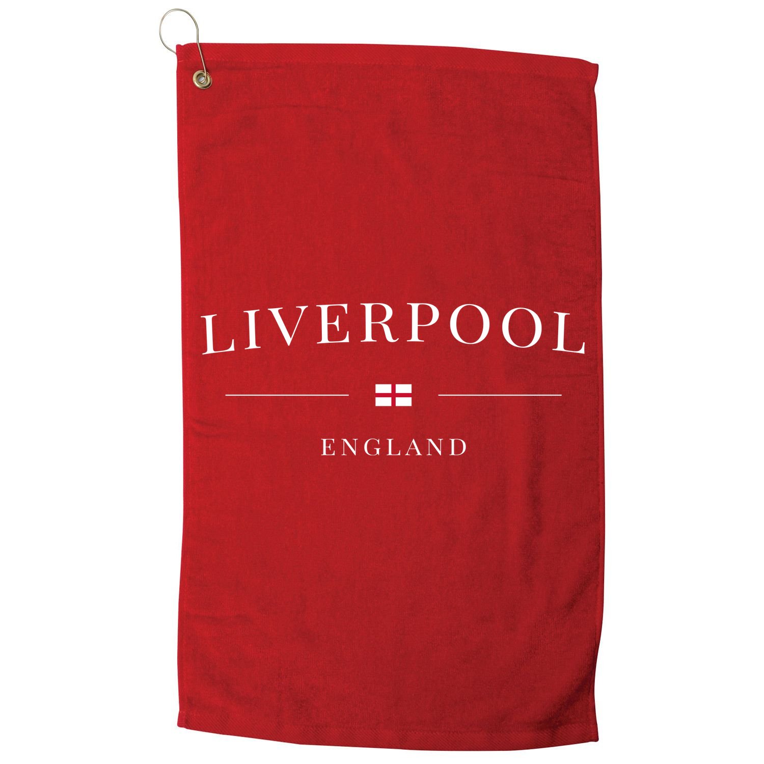 Cool Liverpool England City Golf Towel