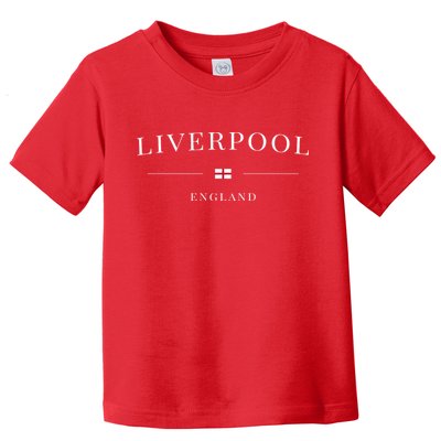 Cool Liverpool England City Toddler T-Shirt