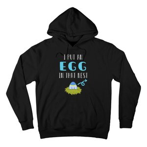 Cute Little Easter Egg Easter Pregnancy Announcement Funny Hoodie