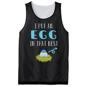 Cute Little Easter Egg Easter Pregnancy Announcement Funny Mesh Reversible Basketball Jersey Tank