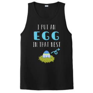 Cute Little Easter Egg Easter Pregnancy Announcement Funny PosiCharge Competitor Tank