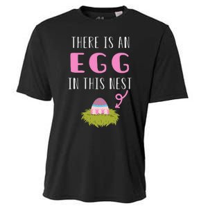 Cute Little Easter Egg Easter Pregnancy Announcement Cooling Performance Crew T-Shirt