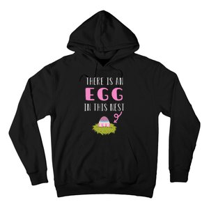 Cute Little Easter Egg Easter Pregnancy Announcement Hoodie