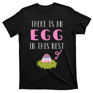 Cute Little Easter Egg Easter Pregnancy Announcement T-Shirt