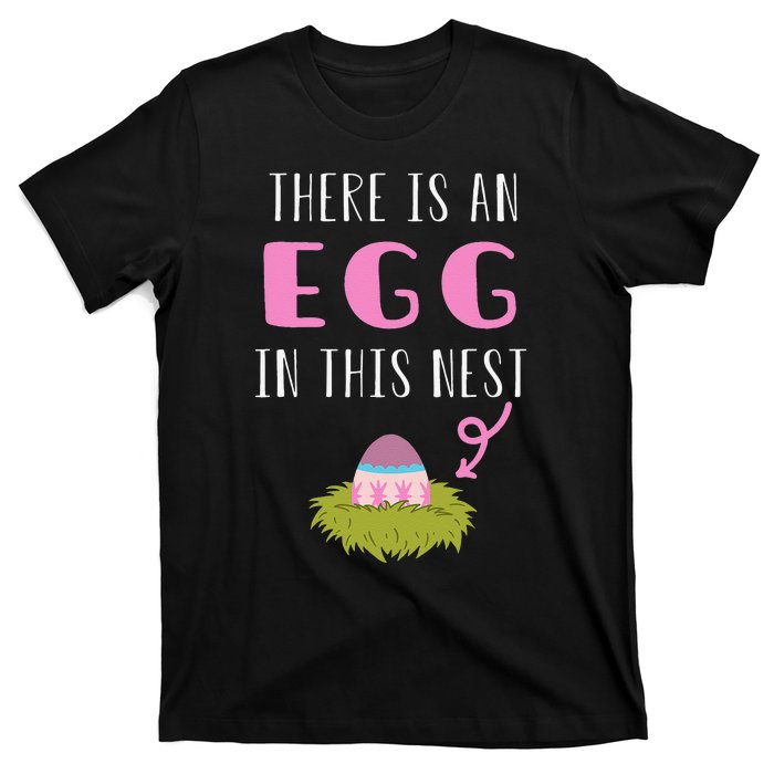 Cute Little Easter Egg Easter Pregnancy Announcement T-Shirt