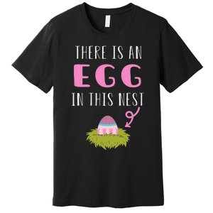 Cute Little Easter Egg Easter Pregnancy Announcement Premium T-Shirt