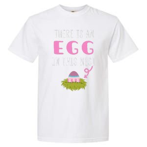 Cute Little Easter Egg Easter Pregnancy Announcement Garment-Dyed Heavyweight T-Shirt