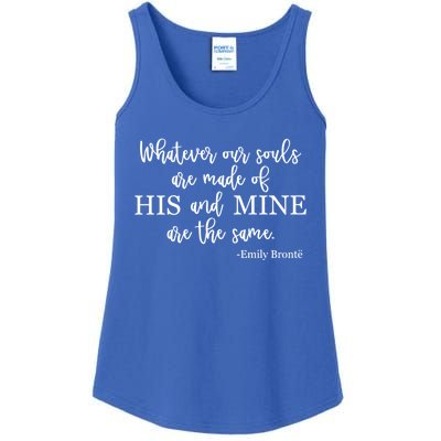 Classic Literature Emily Bronte Book Quote For Her Gift Ladies Essential Tank