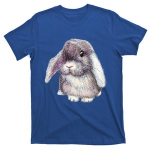 Cute Lop Eared Bunny Rabbit Artwork Funny Gift T-Shirt