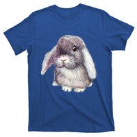 Cute Lop Eared Bunny Rabbit Artwork Funny Gift T-Shirt