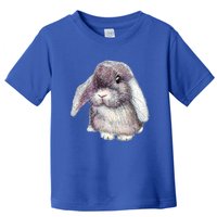 Cute Lop Eared Bunny Rabbit Artwork Funny Gift Toddler T-Shirt