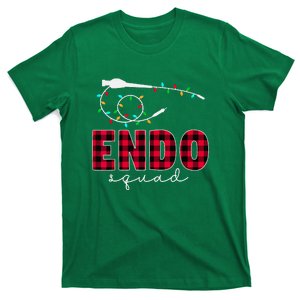 Christmas Lights Endo Squad Endoscopy Endo Nurse Tech Gift T-Shirt