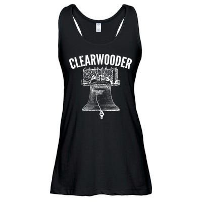Clearwooder Liberty Bell Ladies Essential Flowy Tank