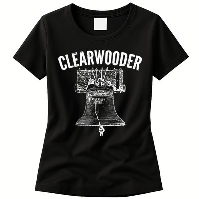 Clearwooder Liberty Bell Womens T-Shirt