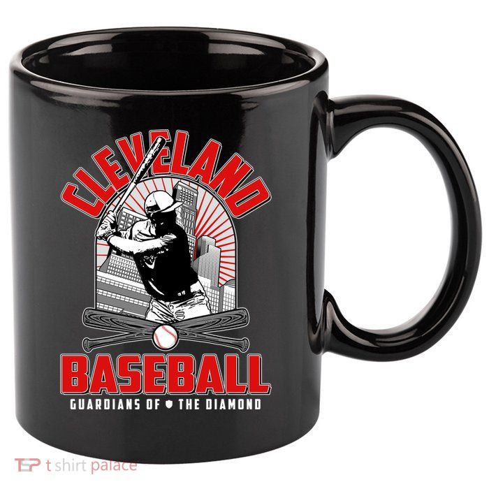 Cleveland Baseball Guardians of the Diamond 11oz C Handle Ceramic Mug