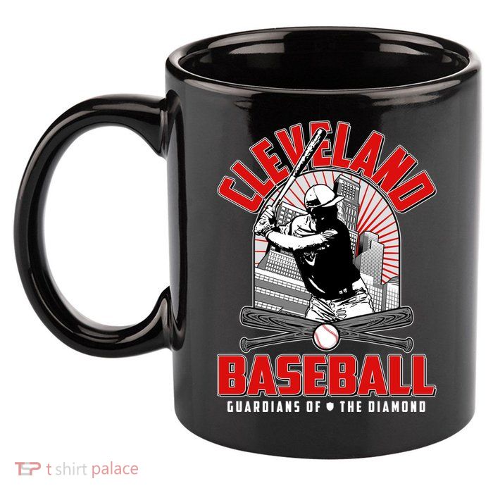 Cleveland Baseball Guardians of the Diamond 11oz C Handle Ceramic Mug