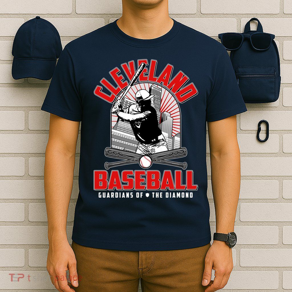 Cleveland Baseball Guardians of the Diamond T-Shirt