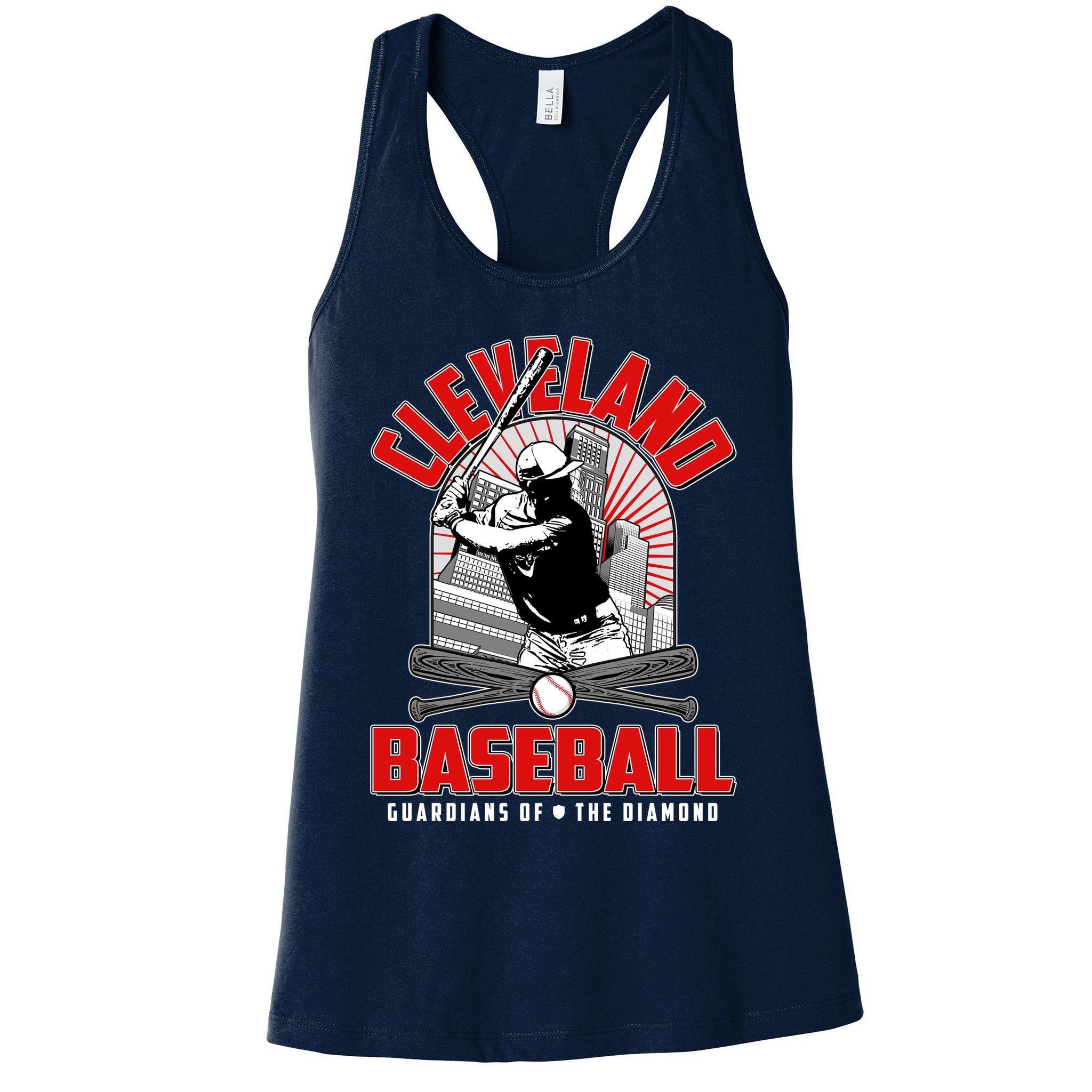Cleveland Baseball Guardians of the Diamond Womens Tank Top