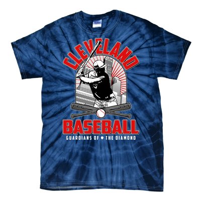 Cleveland Baseball Guardians of the Diamond Tie-Dye T-Shirt