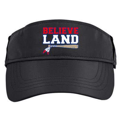 Cleveland Believe Land Baseball Bat Adult Drive Performance Visor