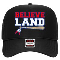 Cleveland Believe Land Baseball Bat Trucker Hat