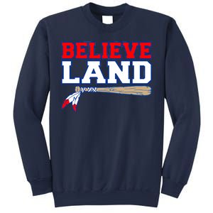 Cleveland Believe Land Baseball Bat Sweatshirt