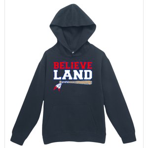 Cleveland Believe Land Baseball Bat Urban Pullover Hoodie