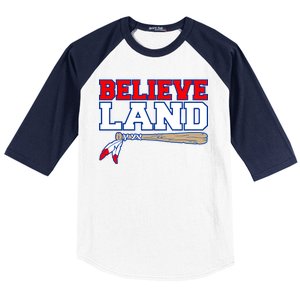 Cleveland Believe Land Baseball Bat Baseball Sleeve Shirt