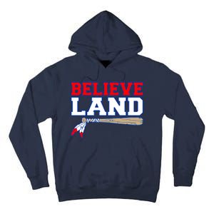 Cleveland Believe Land Baseball Bat Tall Hoodie