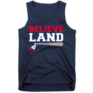 Cleveland Believe Land Baseball Bat Tank Top