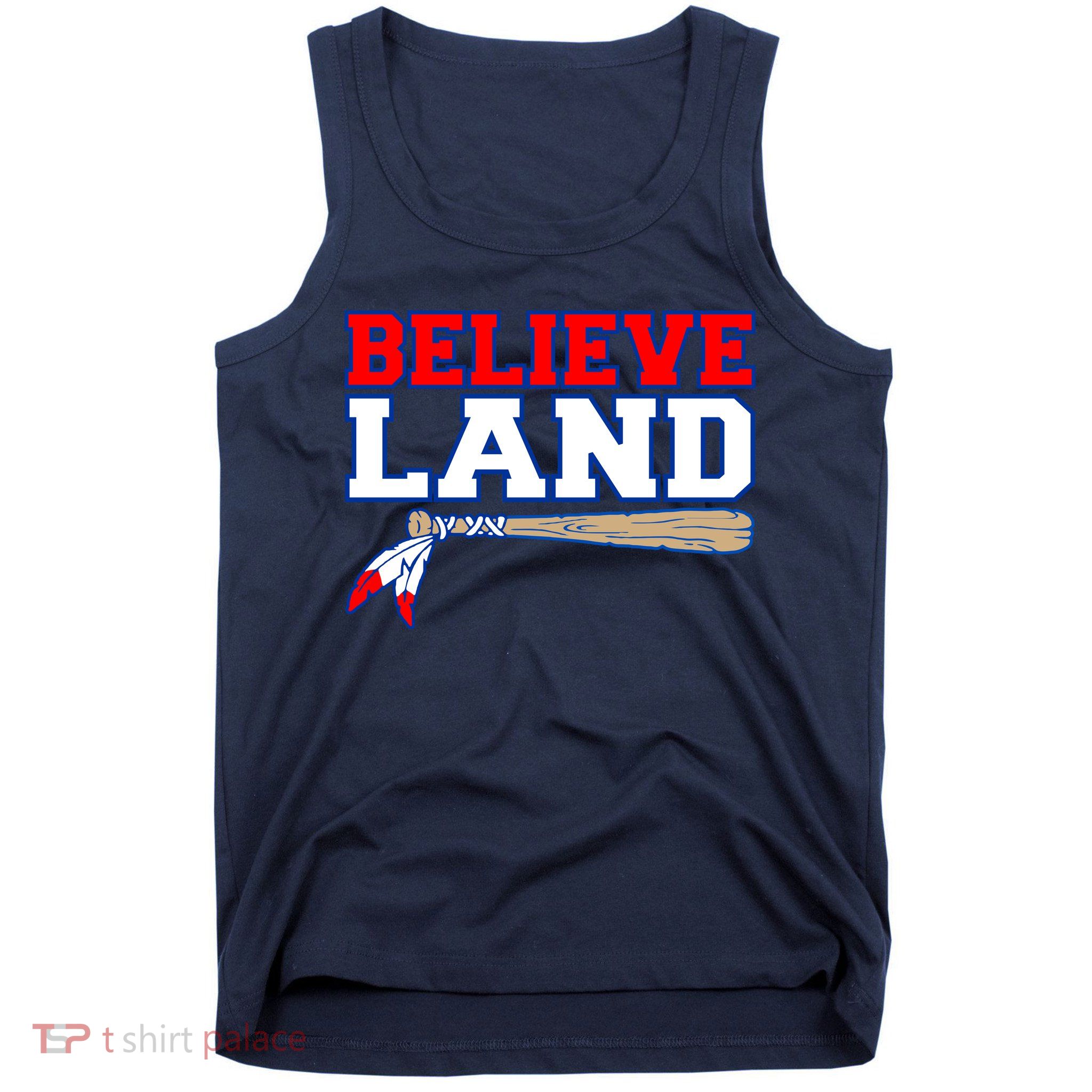 Cleveland Believe Land Baseball Bat Tank Top