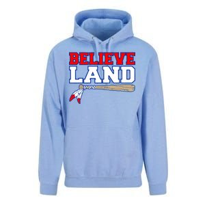 Cleveland Believe Land Baseball Bat Unisex Surf Hoodie