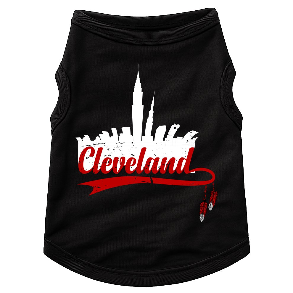 Cleveland City Baseball Fan Doggie Tank