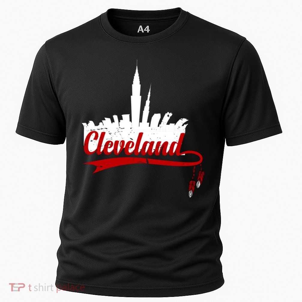 Cleveland City Baseball Fan Cooling Performance Crew T-Shirt