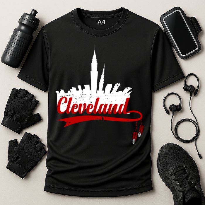 Cleveland City Baseball Fan Performance Shirt