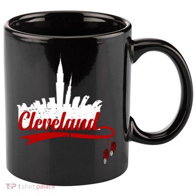 Cleveland City Baseball Fan 11oz C Handle Ceramic Mug