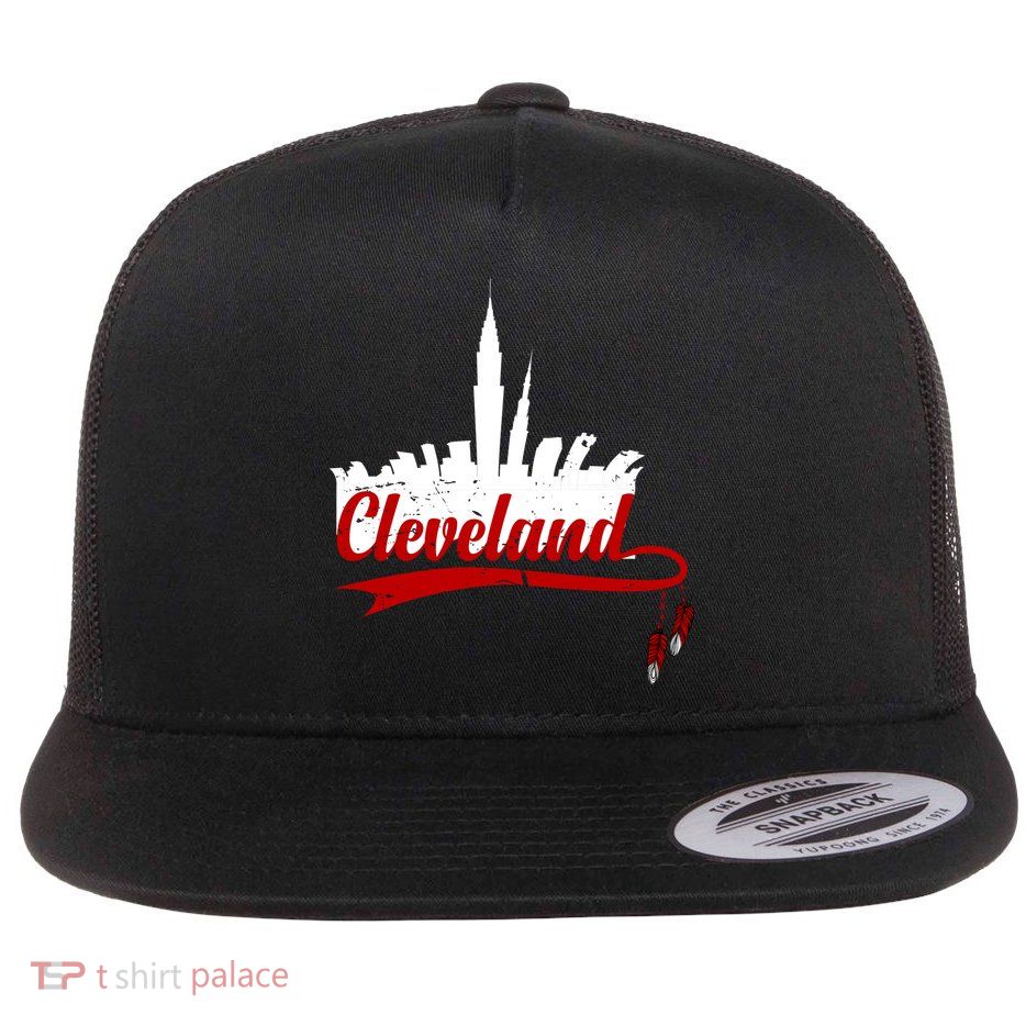 Cleveland City Baseball Fan Flatbill Hat