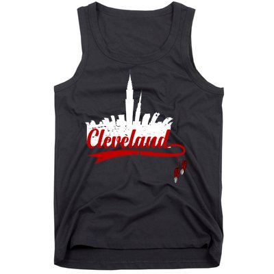 Cleveland City Baseball Fan Tank Top