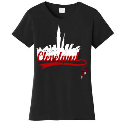 Cleveland City Baseball Fan Women's T-Shirt