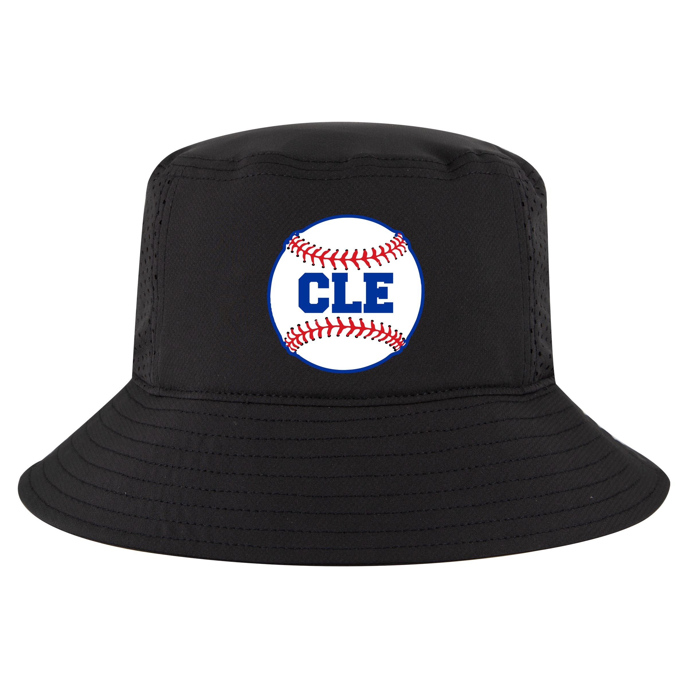 Cleveland CLE Baseball College Letters Cool Comfort Performance Bucket Hat