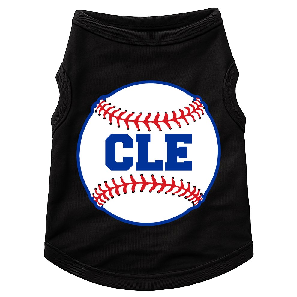 Cleveland CLE Baseball College Letters Doggie Tank