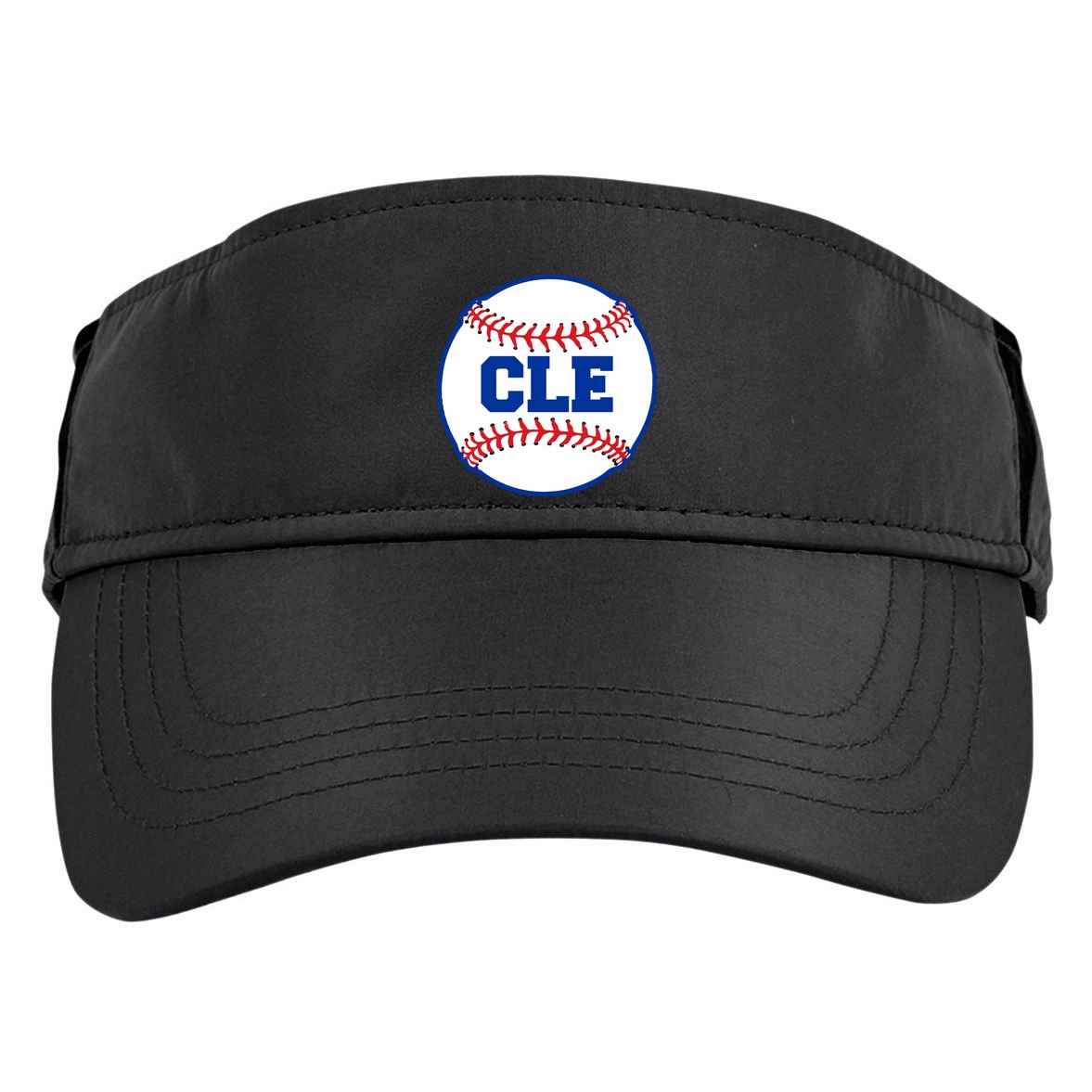 Cleveland CLE Baseball College Letters Adult Drive Performance Visor
