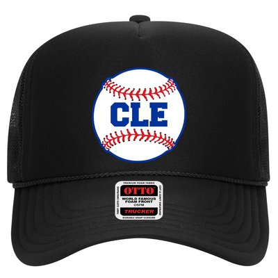 Cleveland CLE Baseball College Letters Trucker Hat