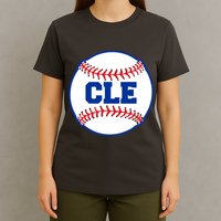 Cleveland CLE Baseball College Letters T-Shirt