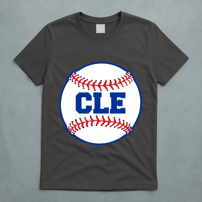 Cleveland CLE Baseball College Letters T-Shirt