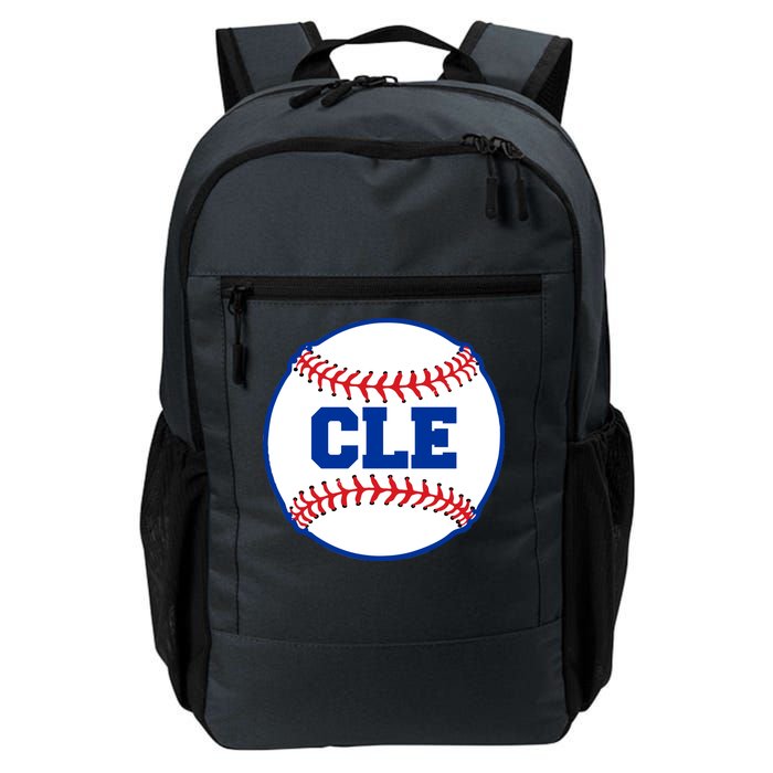 Cleveland CLE Baseball College Letters Daily Commute Backpack