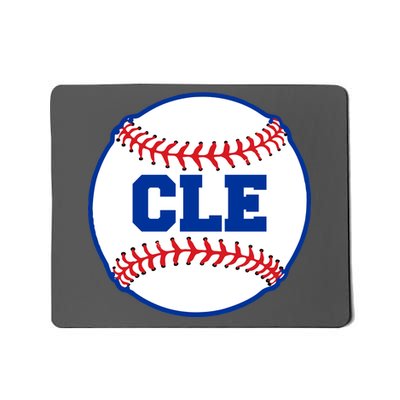 Cleveland CLE Baseball College Letters Mousepad