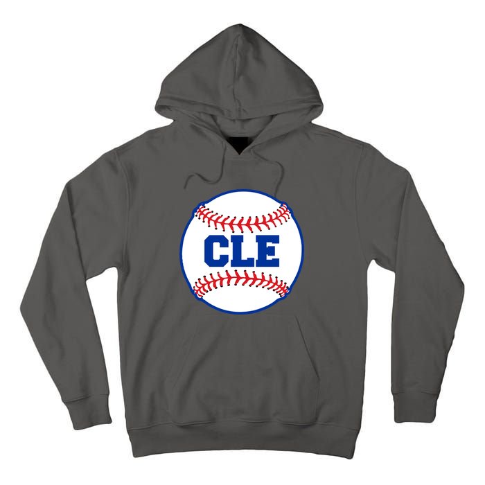 Cleveland CLE Baseball College Letters Tall Hoodie