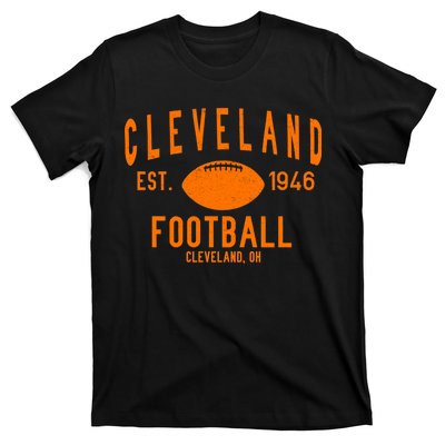 Cleveland OH Football Est. 1946 T-Shirt