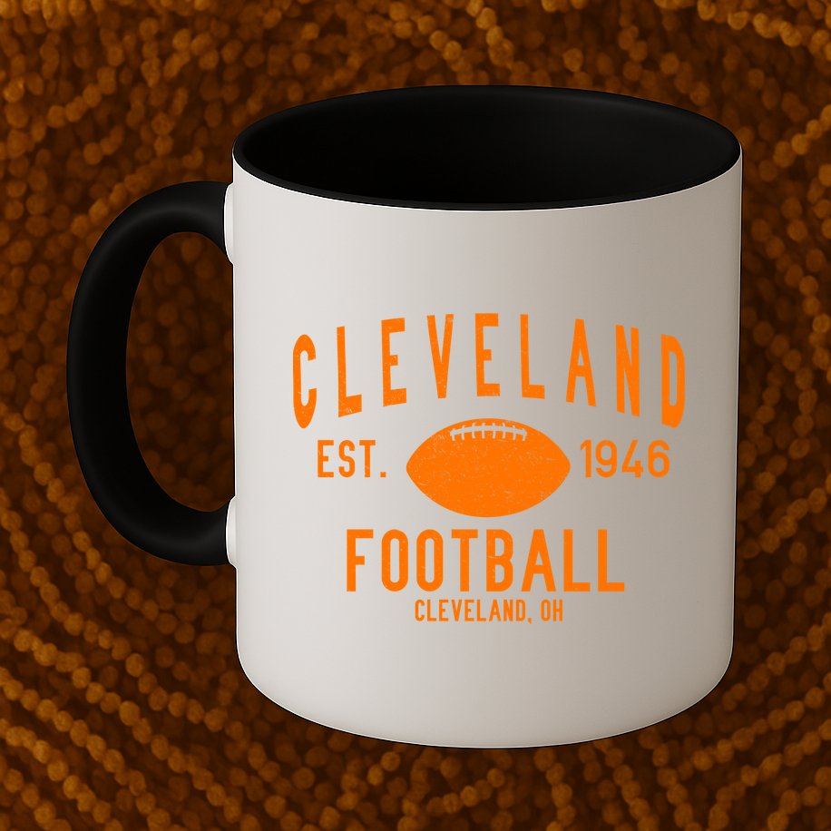 Cleveland OH Football Est. 1946 Mug